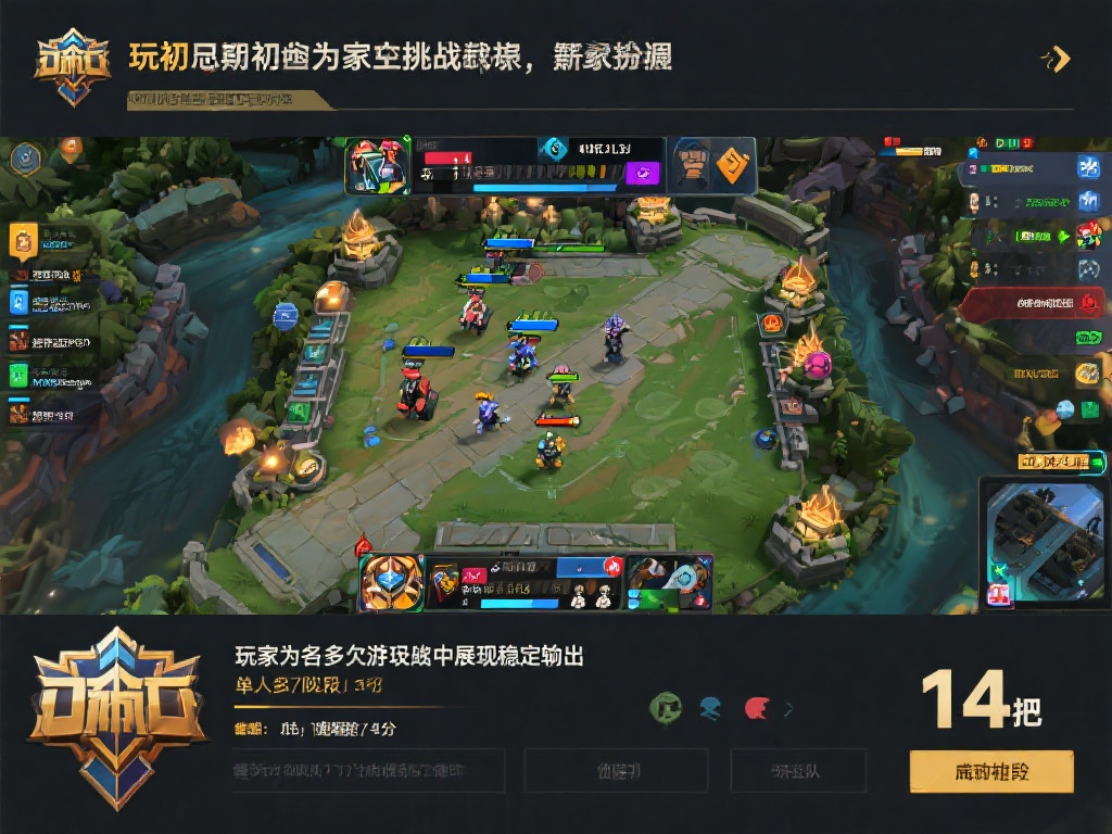 赛季初连胜14场冲上王者是什么水平 赛季初环境挑战加剧
赛季初通常意味着玩